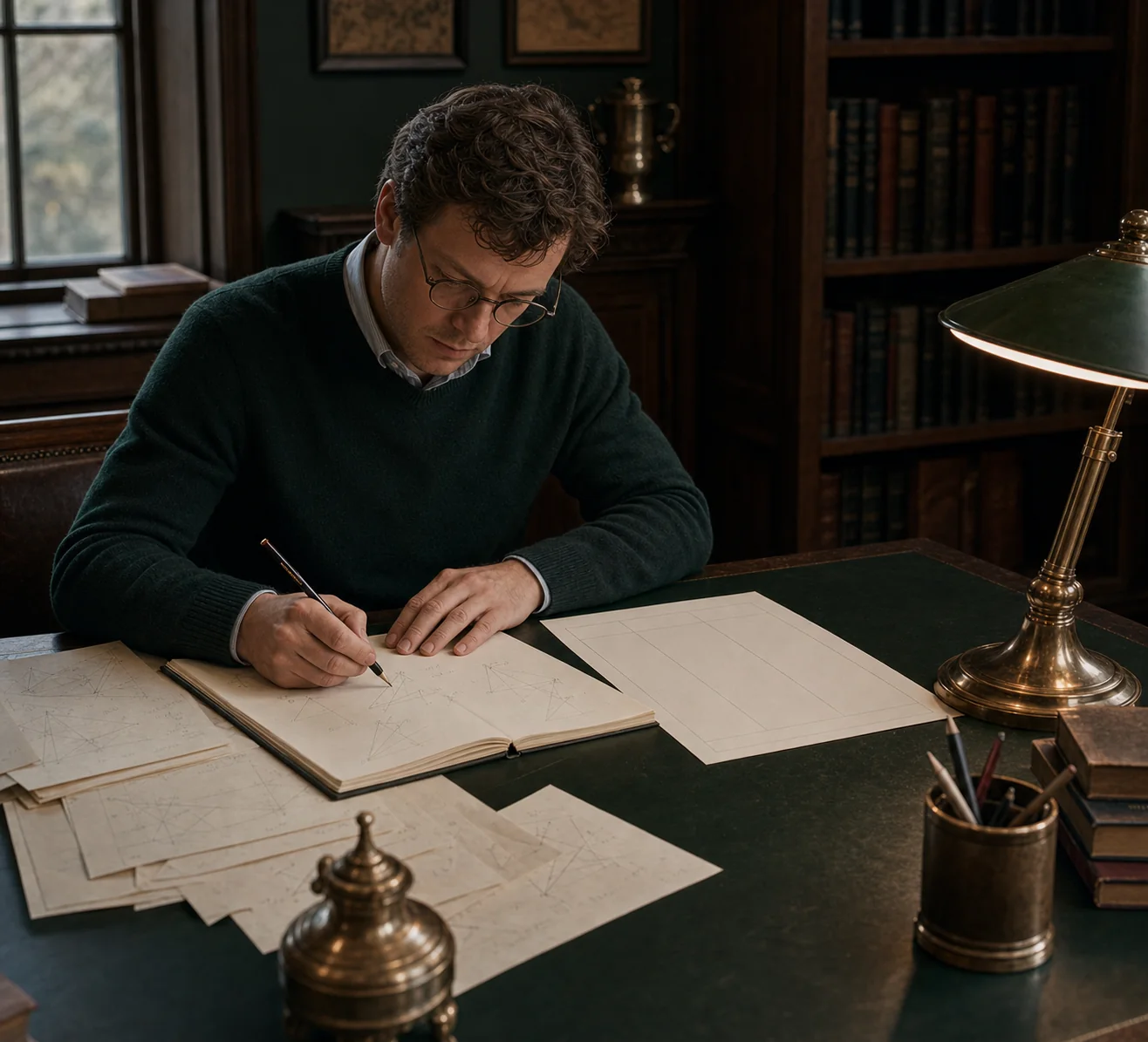 A subject specialist writing a new challenging mathematics question from a blank page.