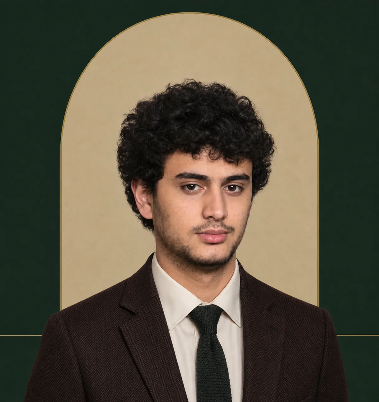 Portrait of Gino Hakim